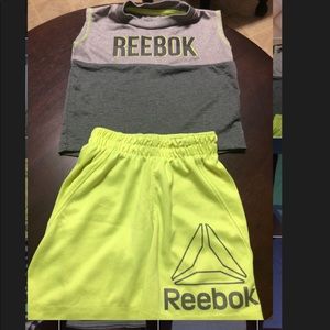 REEBOK SHIRT AND SHORTS SET